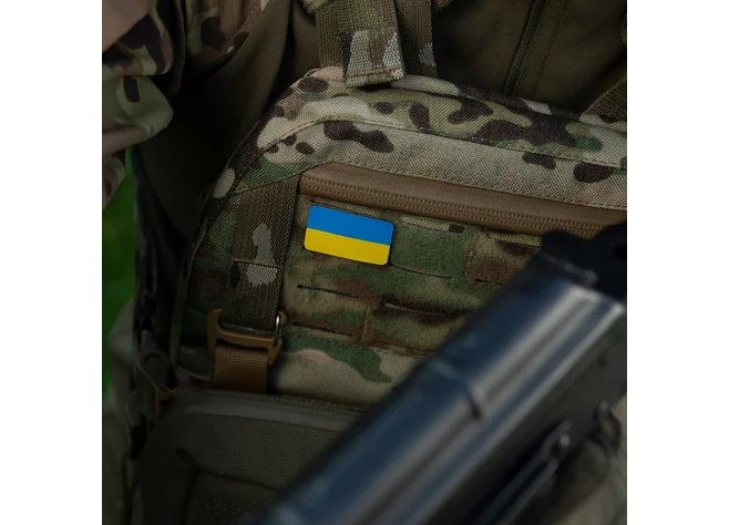 Нашивка M-Tac прапор України (38х24 мм) Yellow/Blue Фото 2